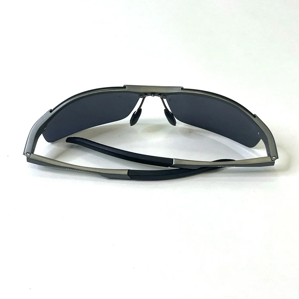 Duco DC8177S G1‎ Grey Polarized Sports Sunglasses– Wraparound